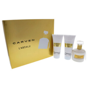 Carven LAbsolu by Carven for Women - 3 Pc Gift Set 3.33oz EDP Spray, 3.33oz Perfumed Body Milk, 3.33oz Perfumed Bath and Shower Gel