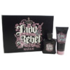 Puig Lady Rebel Rock Deluxe by Antonio Puig for Women - 2 Pc Gift Set 3.4oz EDT Spray, 3.4oz Moisturizing Body Lotion