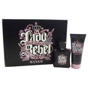 Puig Lady Rebel Rock Deluxe by Antonio Puig for Women - 2 Pc Gift Set 3.4oz EDT Spray, 3.4oz Moisturizing Body Lotion