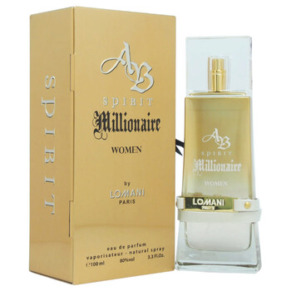 Lomani Ab Spirit Millionaire by Lomani Eau De Parfum Spray 3.4 oz