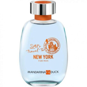 Mandarina Duck Men's Lets Travel To New York EDT Spray 3.4 oz (Tester) Fragrances 8427395013651