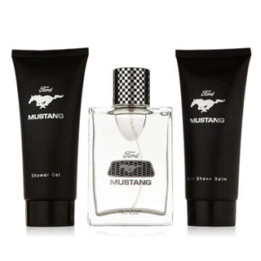 Mustang Men's Black Gift Set Fragrances 849017009480