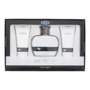 Mustang Men's White Gift Set Fragrances 849017005963