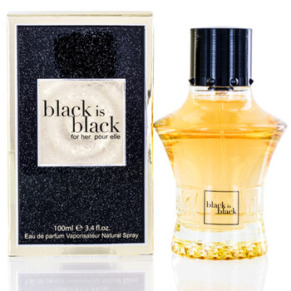 Nu Parfums Black Is Black / Nu Parfums EDP Spray 3.4 oz (100 ml) (w)