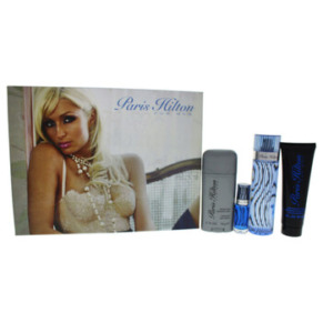 Paris Hilton by Paris Hilton for Men - 4 Pc Gift Set 3.4oz EDT Spray, 3oz Hair and Body Wash, 2.75oz Alcohol Free Deodorant Stick, 0.25oz EDT Spray