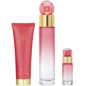 Perry Ellis Ladies 360 Coral Gift Set Fragrances 844061012844
