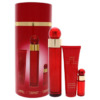 Perry Ellis 360 Red by Perry Ellis for Women - 3 Pc Gift Set 3.4oz EDP Spray, 7.5ml EDP Mini Spray, 3oz Shower Gel