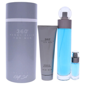 Perry Ellis Men's 360 Degrees for Men Gift Set Fragrances 844061012868