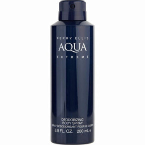 Perry Ellis Men's Aqua Extreme Deodorant Body Spray 6.8 oz Fragrances 844061011175