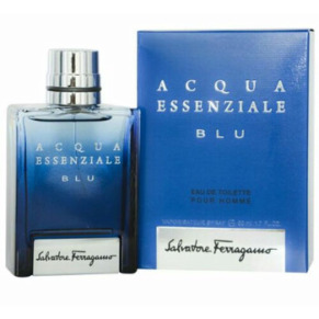 Salvatore Ferragamo Men's Acqua Essenziale Blu EDT 1.7 oz Fragrances 8052464891450