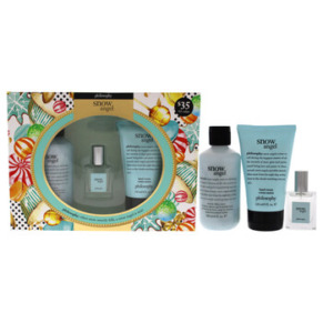 Philosophy Snow Angel by Philosophy for Women - 3 Pc Gift Set 0.5oz EDT Spray, 6oz Shampoo, Shower Gel and Bubble Bath, 4oz Hand Cream