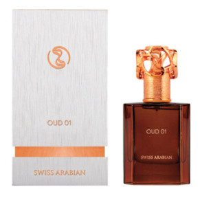 Swiss Arabian Unisex Oud 01 EDP Spray 1.69 oz Fragrances 6295124036811