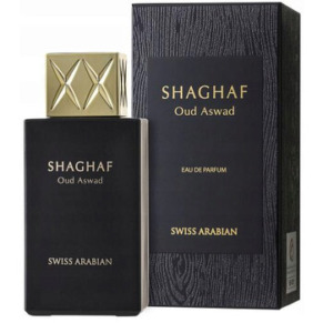 Swiss Arabian Unisex Shaghaf Oud Aswad EDP Spray 2.5 oz Fragrances 6295124030475