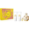 Versace Eros Pour Femme 3.4 oz EDP + 3.4 oz Lot+ 3.4 oz Gel + 5ml Edp