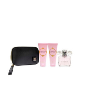 Versace Ladies Bright Crystal Gift Set Fragrances 8011003871216