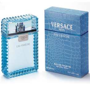 Versace Man Eau Fraiche / Versace EDT Spray (blue) 3.3 oz (m)