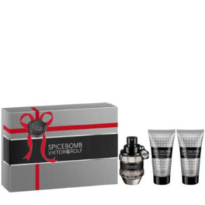 Viktor & Rolf Men's Spicebomb 3pc Gift Set Fragrances 3614273581103