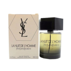 Yves Saint Laurent Men's Lanuit De LHomme EDT Spray 3.3 OZ Fragrances 3365440646933 (Tester)