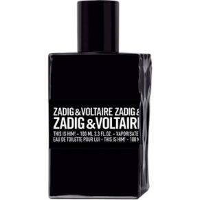 Zadig & Voltaire Men's This Is Him! EDT 3.4 oz (Tester) Fragrances 3423474896264