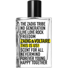 Zadig & Voltaire Unisex This Is Us! EDT 3.4 oz (Tester) Fragrances 3423222009823